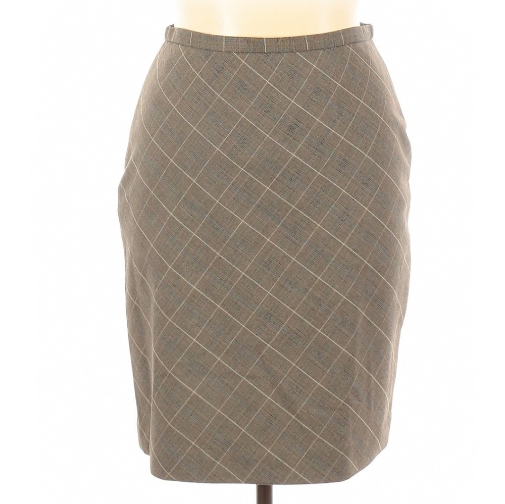 Patterned Pencil Skirt